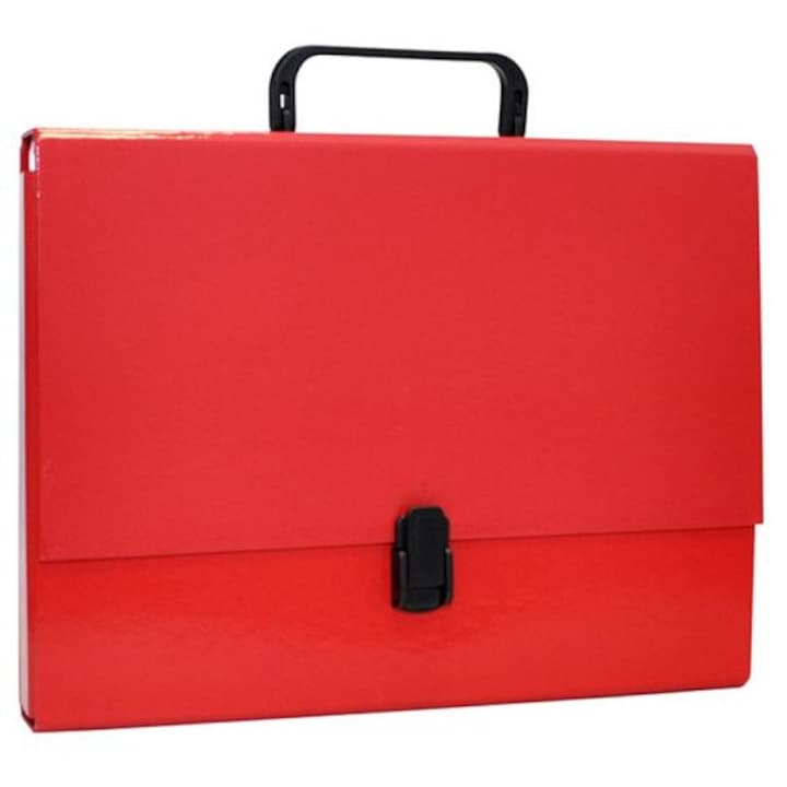 Чанта за документи Office Products, A4+, червена