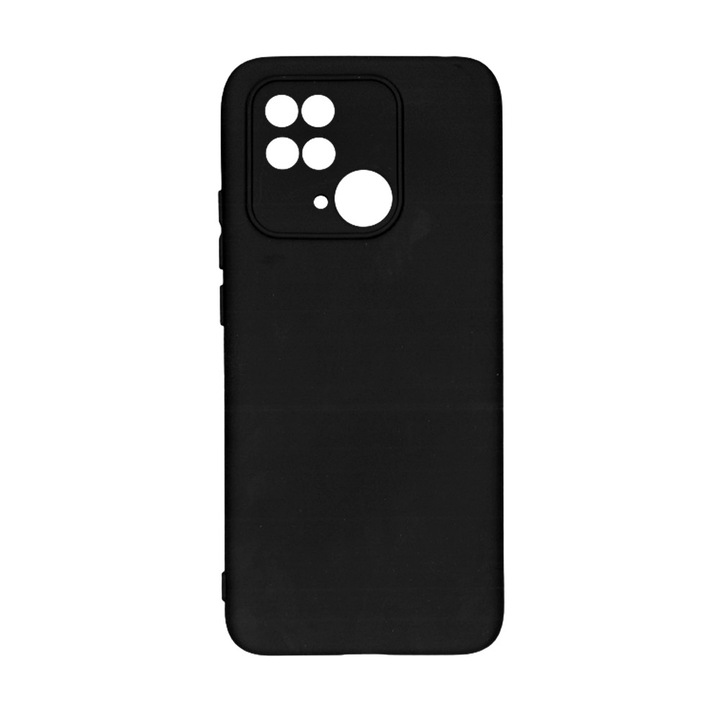 Xiaomi Redmi 10C Telefontok - fekete szilikon tok