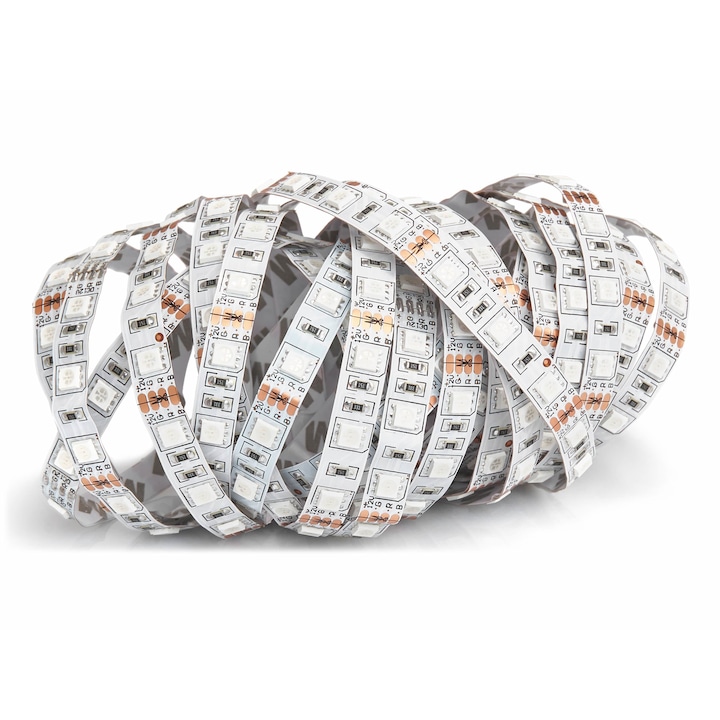 Banda LED Koloreno, 72W, 300 leduri, 3000 lm, 5m, Multicolor