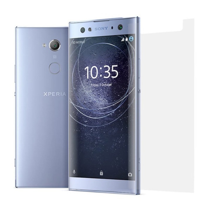 Gigapack протекторно стъкло, 0.3mm, 9h, неизвито, прозрачно, съвместимо: Sony Xperia XA2, H4113
