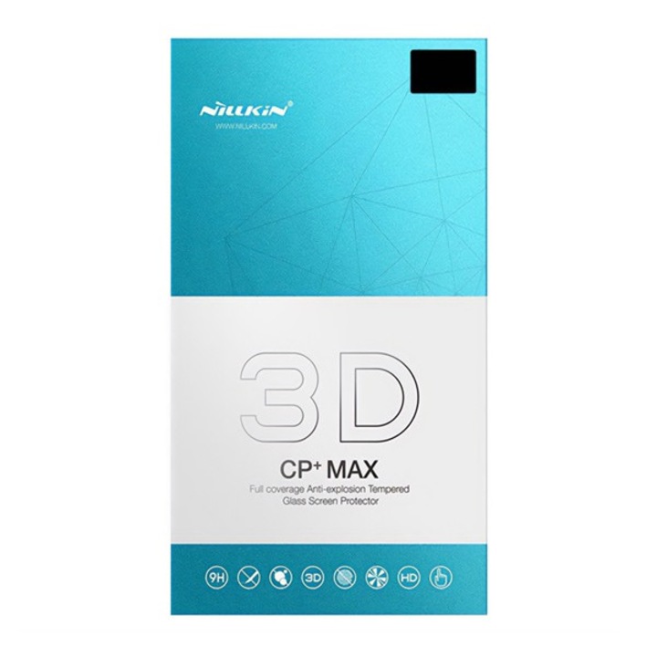 Nillkin cp+max képernyővédő üveg, 3d, uv szűrés, 0.33mm, 9h, fekete, kompatibilis: Samsung Galaxy S20 Ultra 5G, SM-G988B, / Galaxy S20 Ultra, SM-G988F