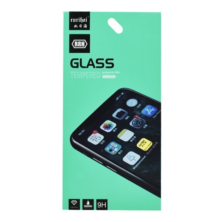 Rurihai képernyővédő üveg, 2.5d, full glue, 0.3mm, 9h, fekete, kompatibilis: OnePlus Nord 2 5G / Nord CE 5G