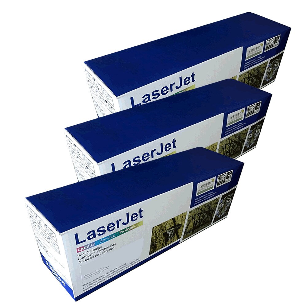 Pachet 3 TONERE compatibile HP CF280A / 80A, 2700Pag/toner