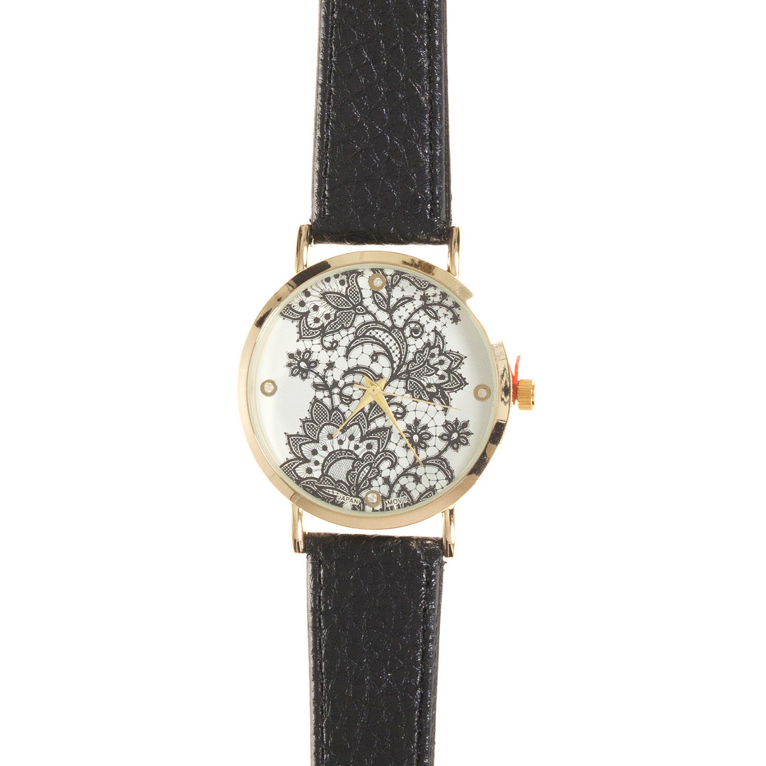 Ceas de dama Venti Lace Black