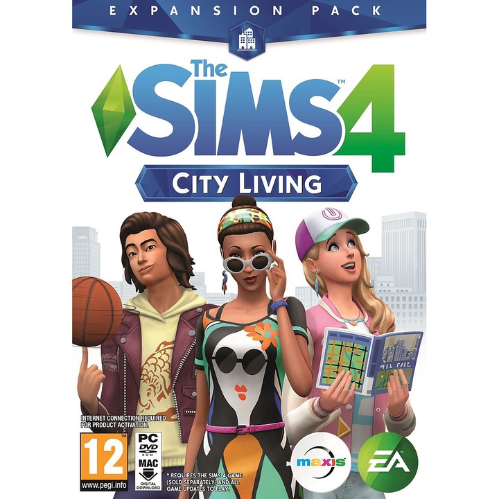 The Sims 4 City Living (EP3) játék PC-re
