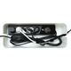 Organizator de cabluri VIRONE L CB-1/W, plastic, alb