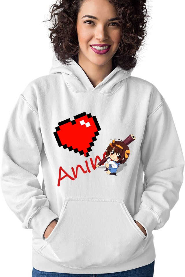 haru♡ Hanorac copii Haruhi Suzumiya Itsuki Yuki Club Minecraft