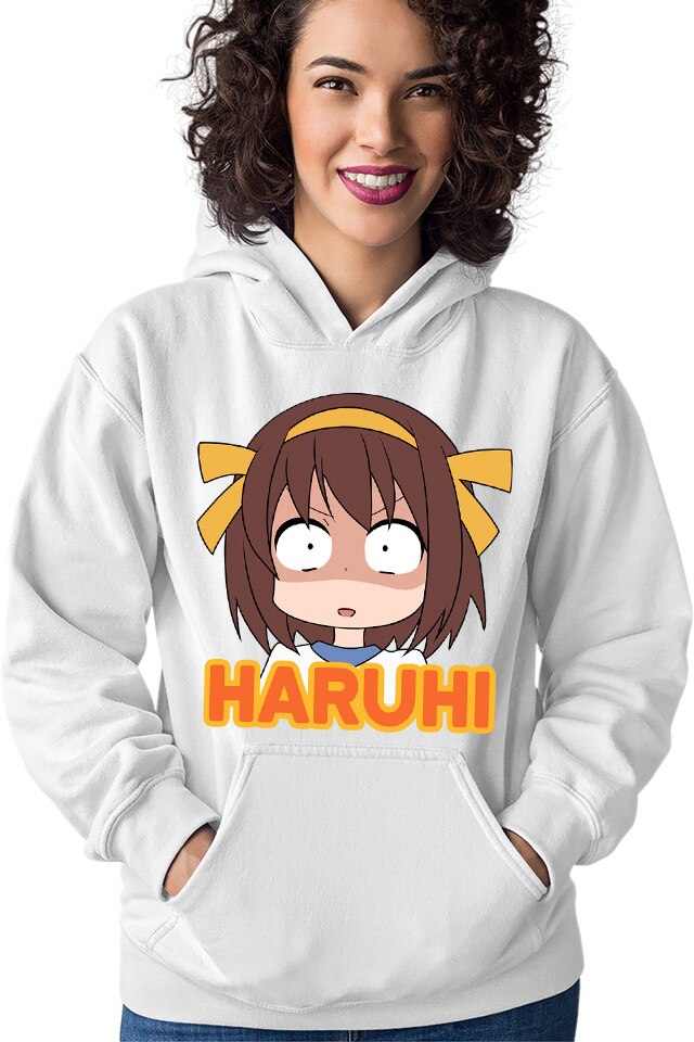 haru♡ Hanorac dama Haruhi Suzumiya Love Anime Minecraft Write
