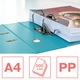 Класьор Esselte No.1 Power Colour'Breeze, PP/PP, A4, 7,5 см, Син
