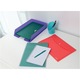 Caiet de birou Esselte Colour'Breeze, carton, reciclabil, A5, 80 coli, cu spira, matematica, corai