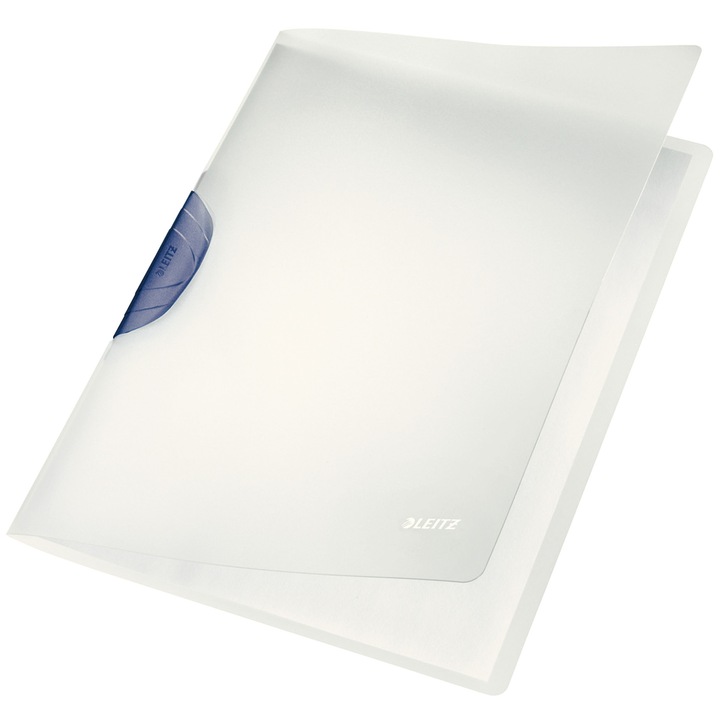 Папка с клипс Leitz Magic ColorClip, PP, A4, 30 листа, Сив