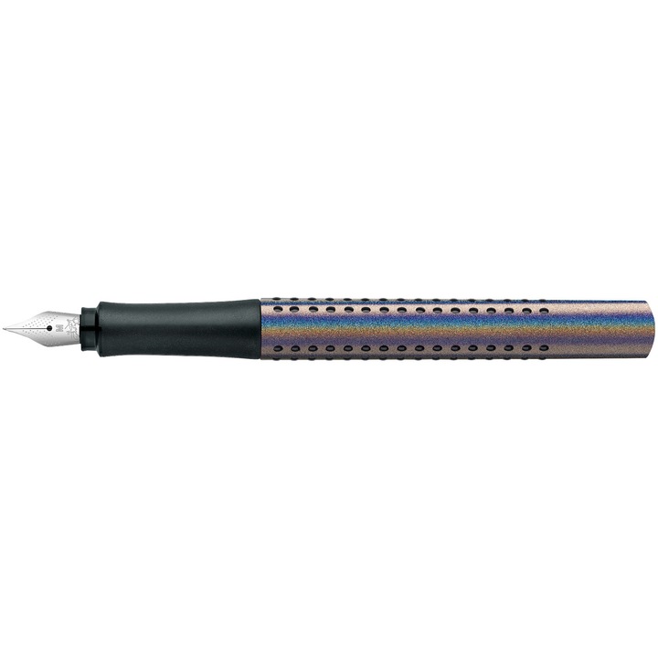 Stilou Faber-Castell Grip 2011 Glam Silver, penita M