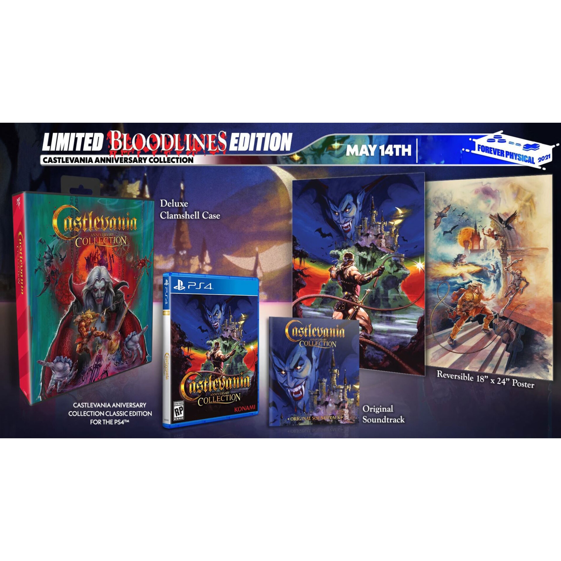 Joc Castlevania Anniversary Collection Bloodlines Edition Pentru