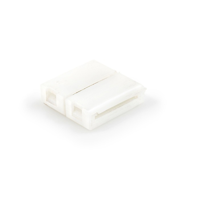 Конектор Koloreno, За LED ленти, 12-24V, 12x12mm, Бял