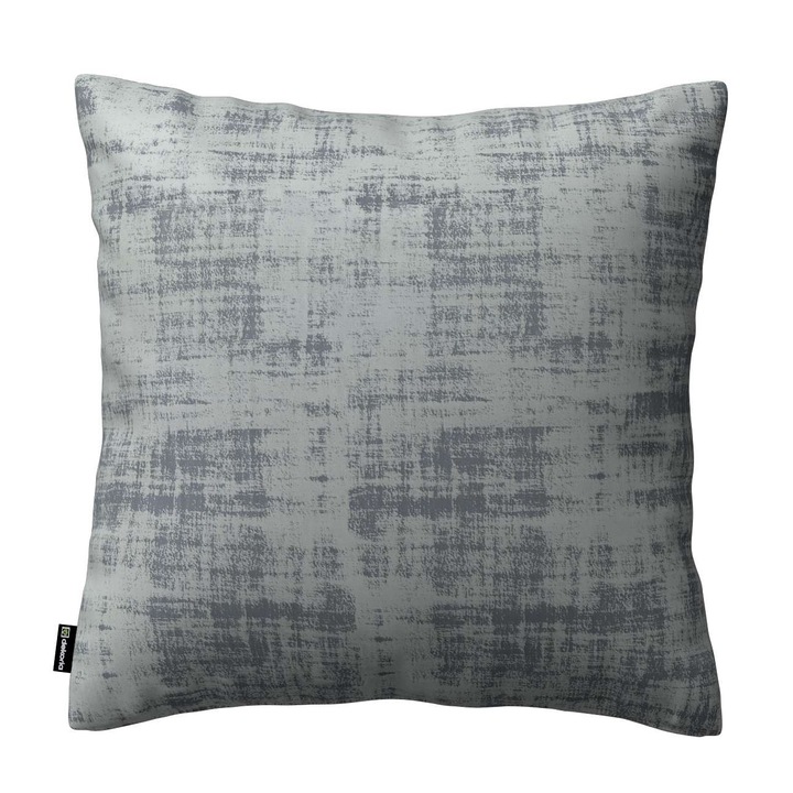 Калъфка за възглавница от полиестер, Kinga, 105-704-32, сиво/черно, 60 x 60 см