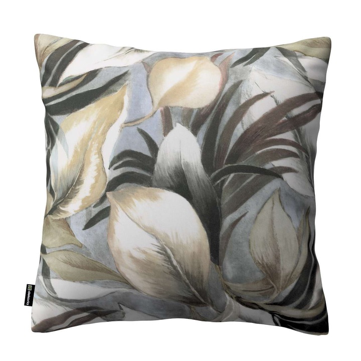 Калъфка за възглавница от полиестер, Kinga, 100-143-60, кафяво/бежово, 43 x 43 см