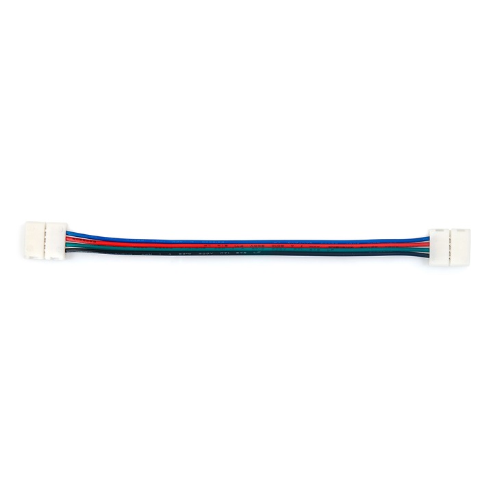 Конектор за LED ленти Koloreno, 10 мм, 12V/24V, 16 см, Многоцветен
