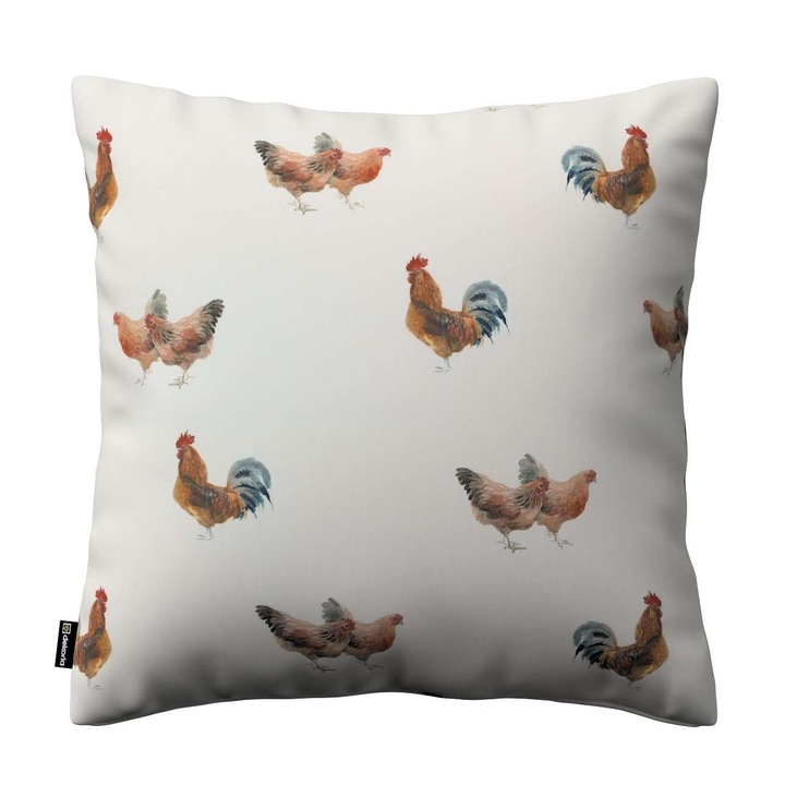 Калъфка за възглавница от полиестер, Kinga, 102-141-80, кафяво/бежово, 50 x 50 см