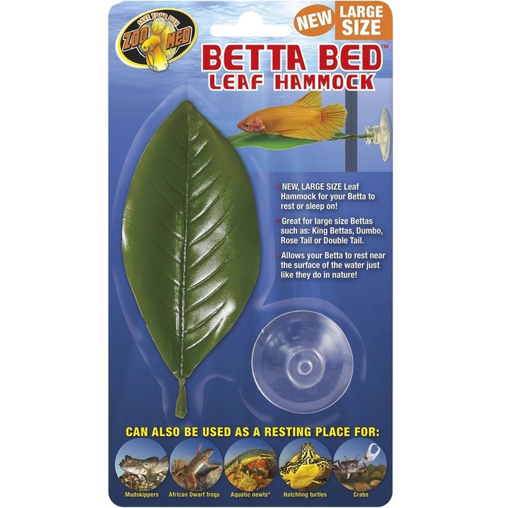 Decor Acvariu ZooMed Betta Bed Leaf L