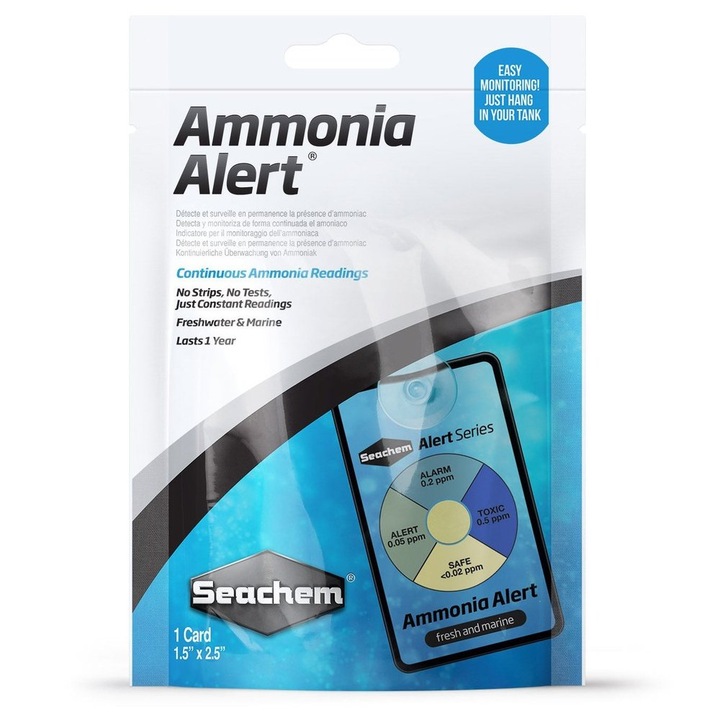 Állandó teszt, Seachem Ammonia Alert (1 év)