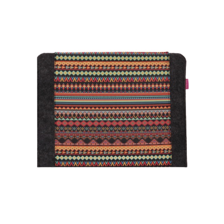 Aztec laptop tok, 13", 32,5 x 27 cm, többszínű