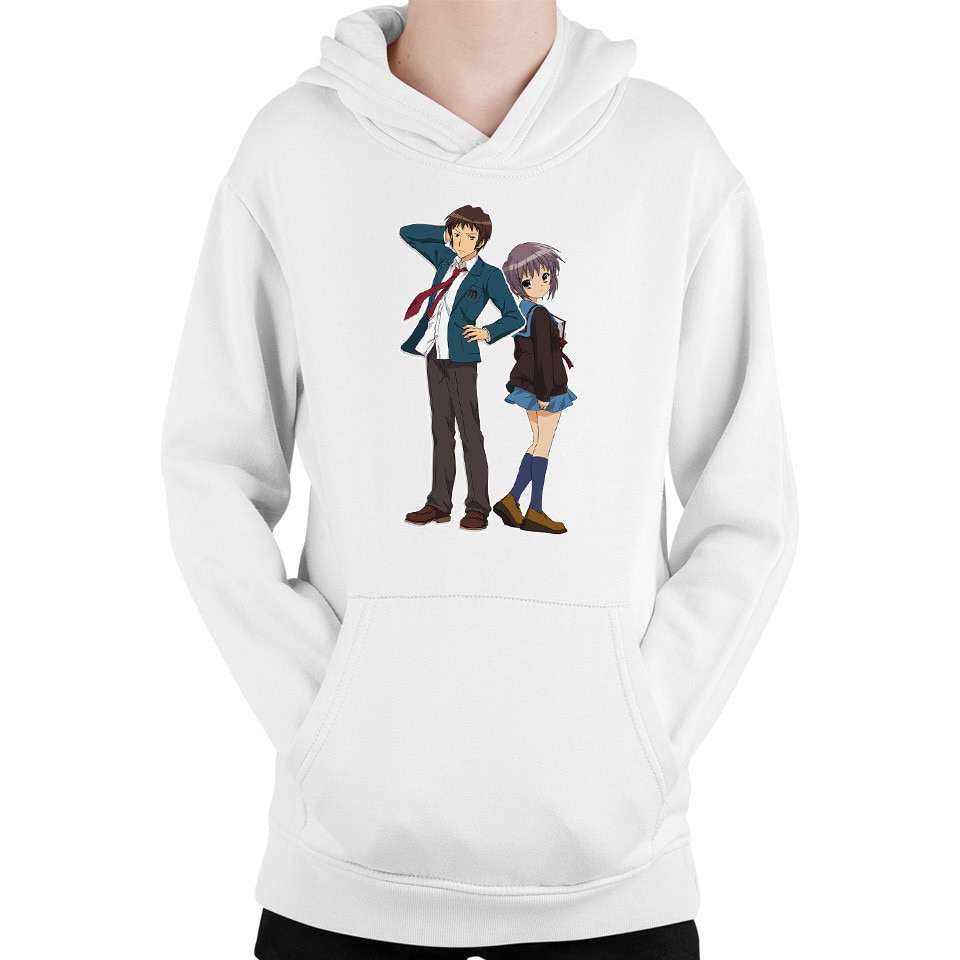 haru♡ Hanorac copii Haruhi Suzumiya Itsuki Yuki Club Minecraft