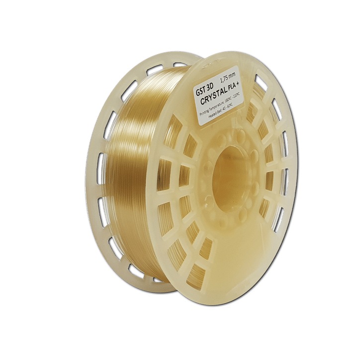 Filament 1.75mm PLA+ bobina 1kg culoare cristal