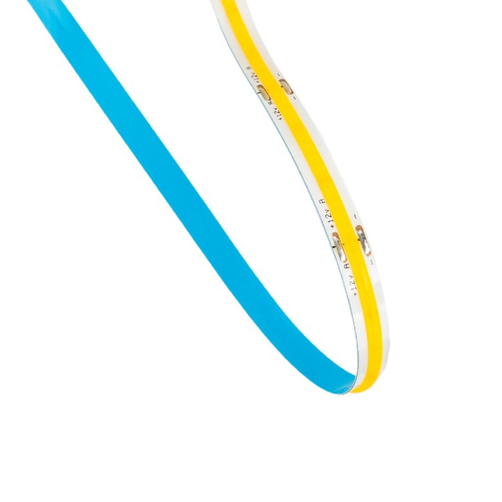 Banda led COB 60W rola 5m, 12V, 330leduri/ml, Interior, Lumina Rosie, IP20