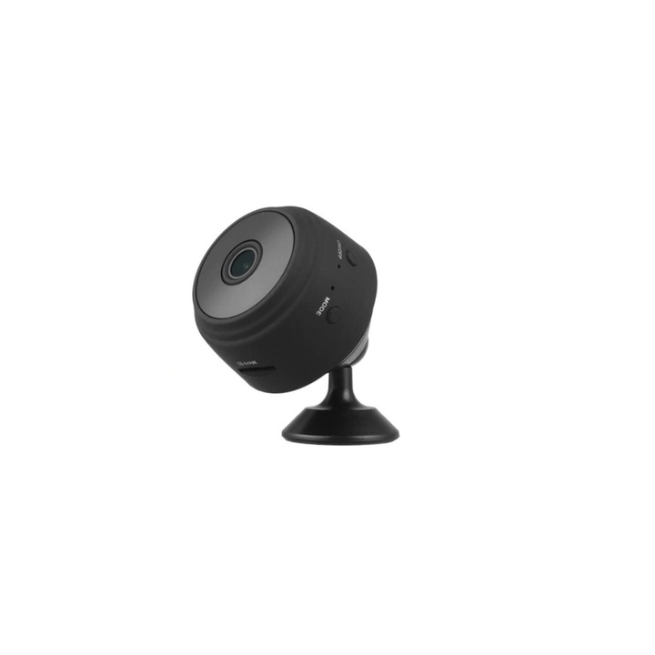 Mini camera de supraveghere cu prindere magnetica, Night Vision, unghi de operare 150°, JRH