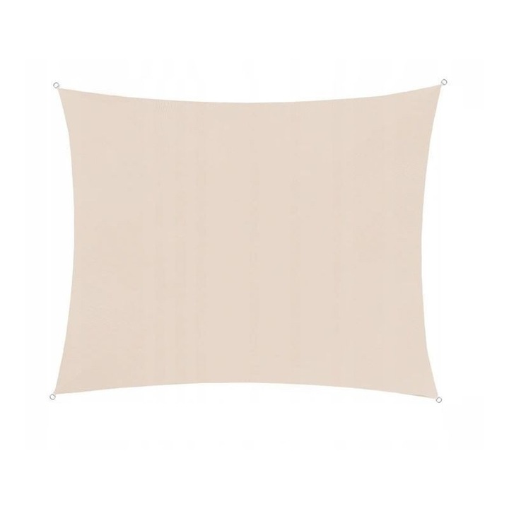 Copertina parasolar, MT MALATEC, multifunctionala, 3x2 m, protectie UV, impermeabila, bej