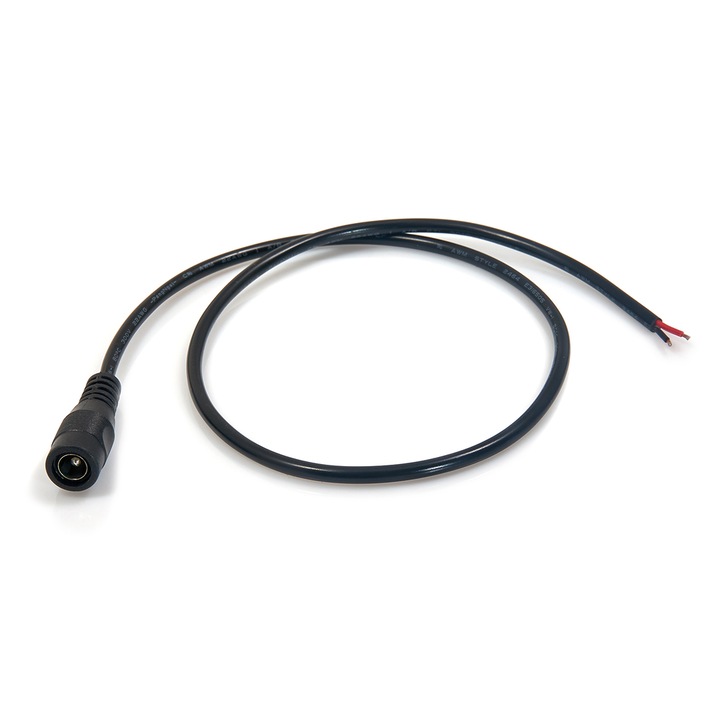 Конектор за LED ленти Koloreno, 12V/24V, 50см, Черен