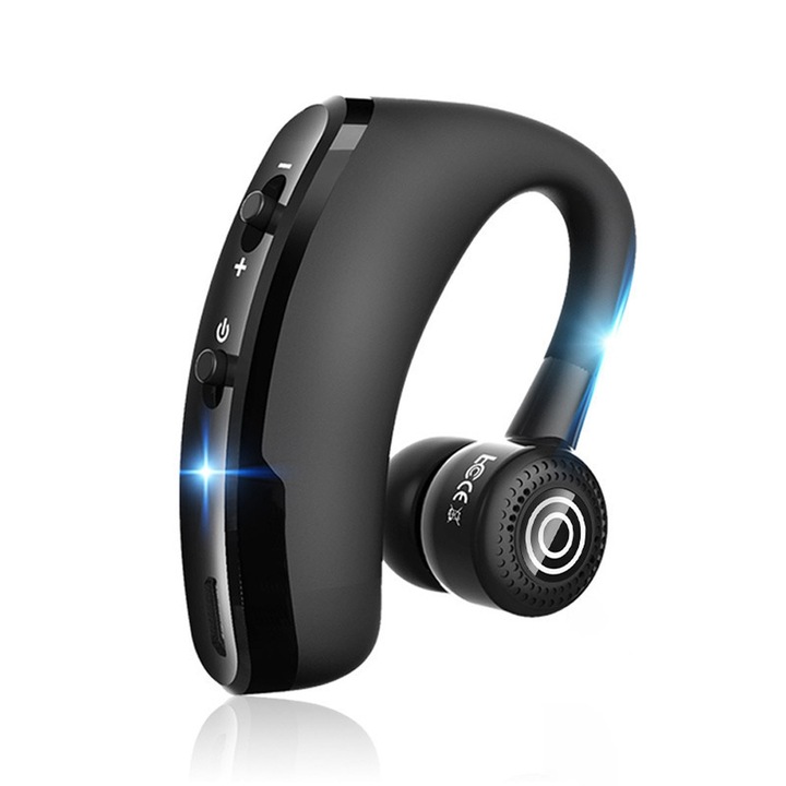 Bluetooth слушалки, 5.0, Функция за намаляване на шума, Вграден микрофон, Черни