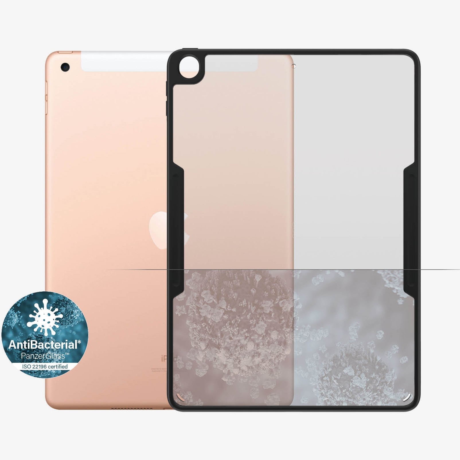 Husa de protectie PanzerGlass pentru Apple iPad 10 2″/ Pro/ Air 10 5″, Transparenta
