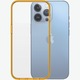 Husa de protectie PanzerGlass pentru Apple iPhone 13 Pro, Transparenta / Rama Galben-Mustar