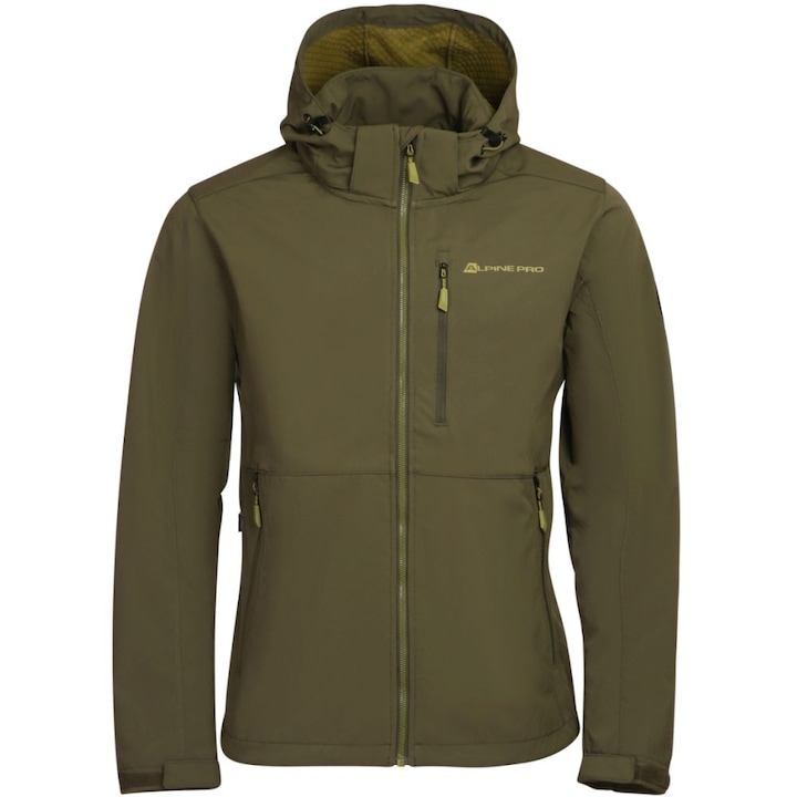 Мъжко яке с мембрана Alpine Pro Zaih, Softshell 8000