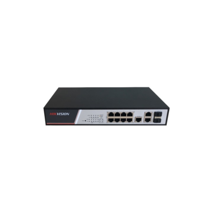 Hikvision DS-3E2310P switch, 8 port, PoE