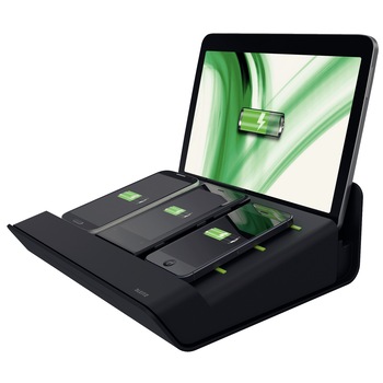 Incarcator multifunctional Complete XL pentru 3 smartphone-uri si o tableta, negru Incarcator multifunctional Complete XL pentru 3 smartphone-uri si o tableta, negru