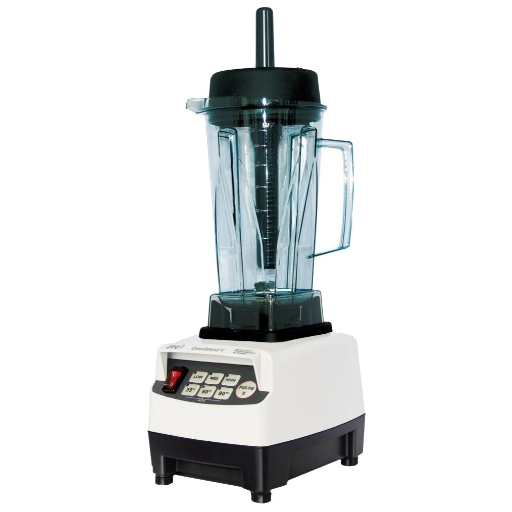 Blender JTC Omniblend V-TM 800, 950W, 2 L, Vas tritan fara BPA, 3 programe, Alb