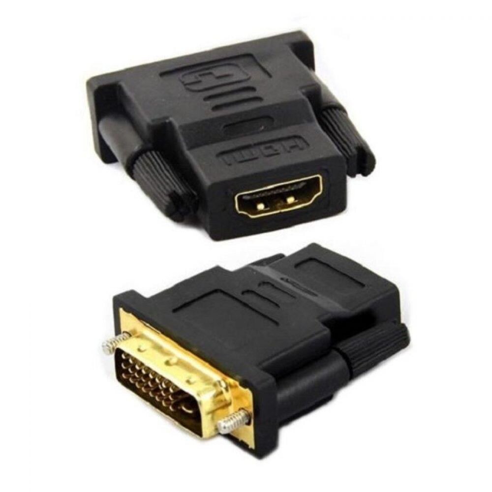 Adaptor DVI (24+5) la HDMI, DeTech17139 Negru eMAG.ro