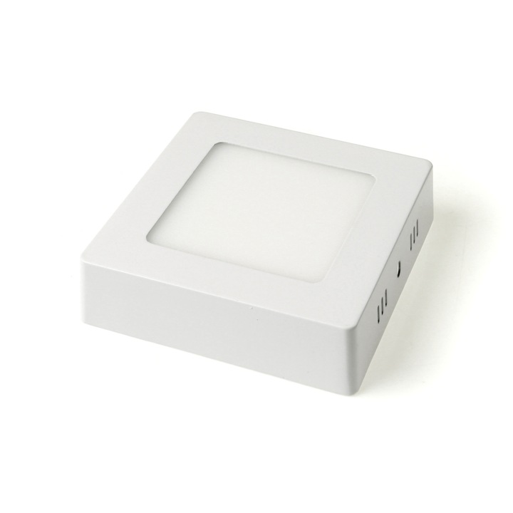 Színes LED spotlámpa, PVC / fém, 6W, 390 lm, 6000K, hideg fehér
