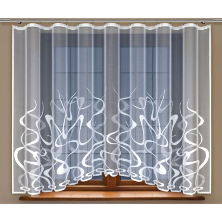 Perdea, Rubene, 400x160 cm, Alb