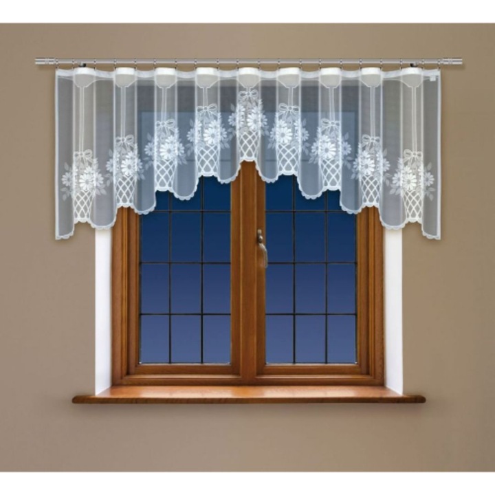 Perdea, Altona, 300x90 cm, Alb