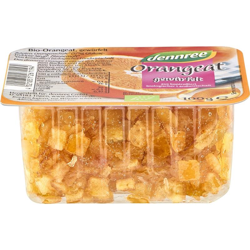 Coaja de Portocala Confiata Bio 100 grame Dennree - eMAG.ro