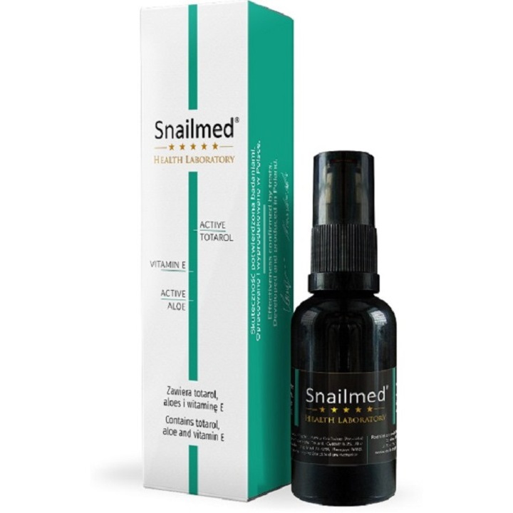 Szemkörnyéki szérum, Csigás, Hidratálás és Regenerálás, Érzékeny bőr, Pattanásos bőr, 30 ml