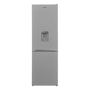 Combina frigorifica Heinner HCNF-V291SWDE++, 294 l, No Frost Multicooling, Clasa E, Freezer Shield, Iluminare LED, functie ECO, H 186 cm, Argintiu