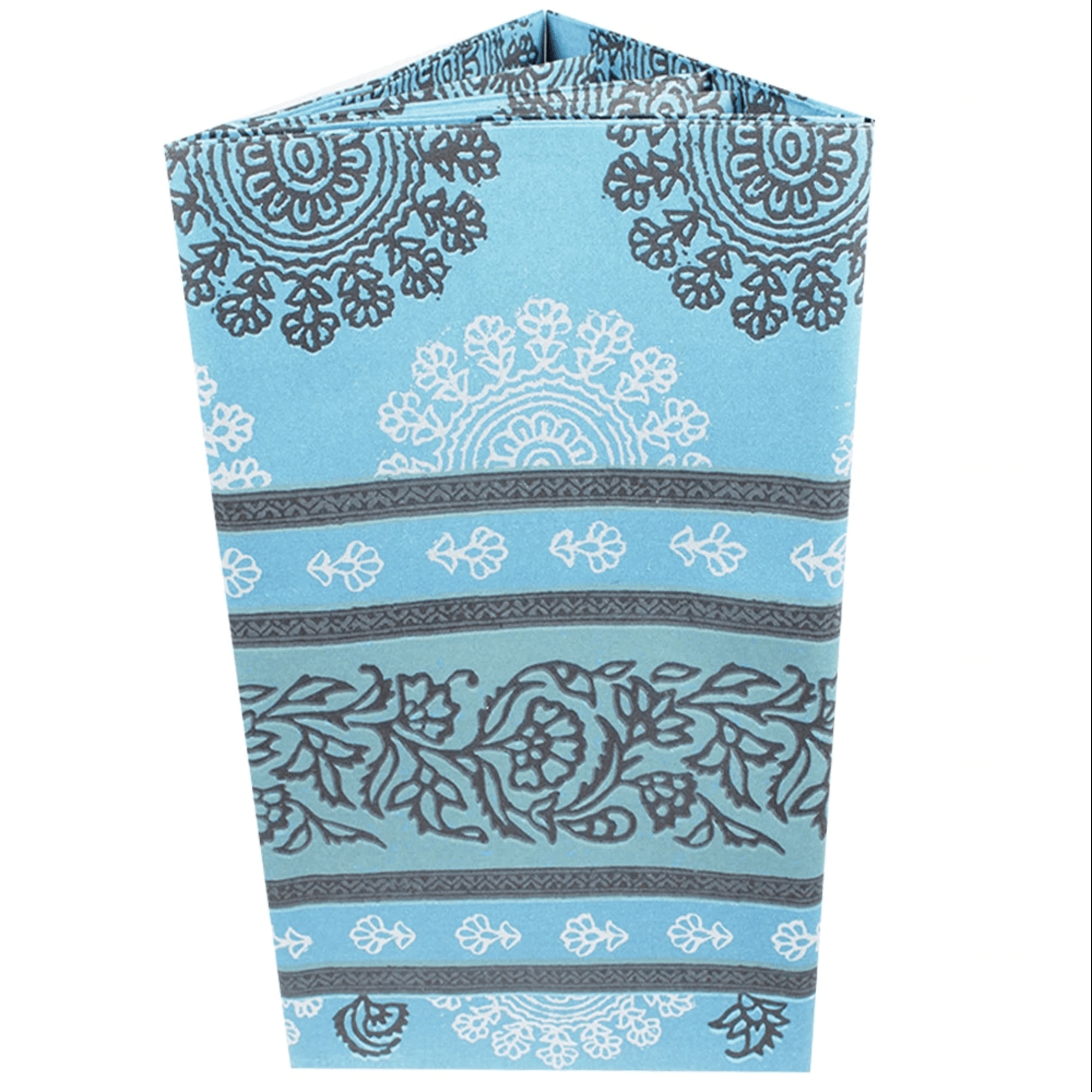 Fata de masa cu utilizare limitata, imprimeu floral, turcoaz, 138 x 220 cm, fata de masa Craciun, Duni