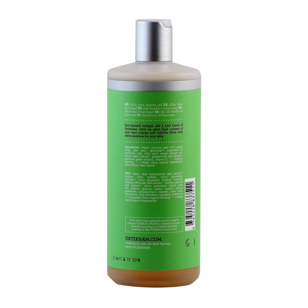Gel de dus cu aloe vera Urtekram Aloe Vera, bio, 500 ml - eMAG.ro