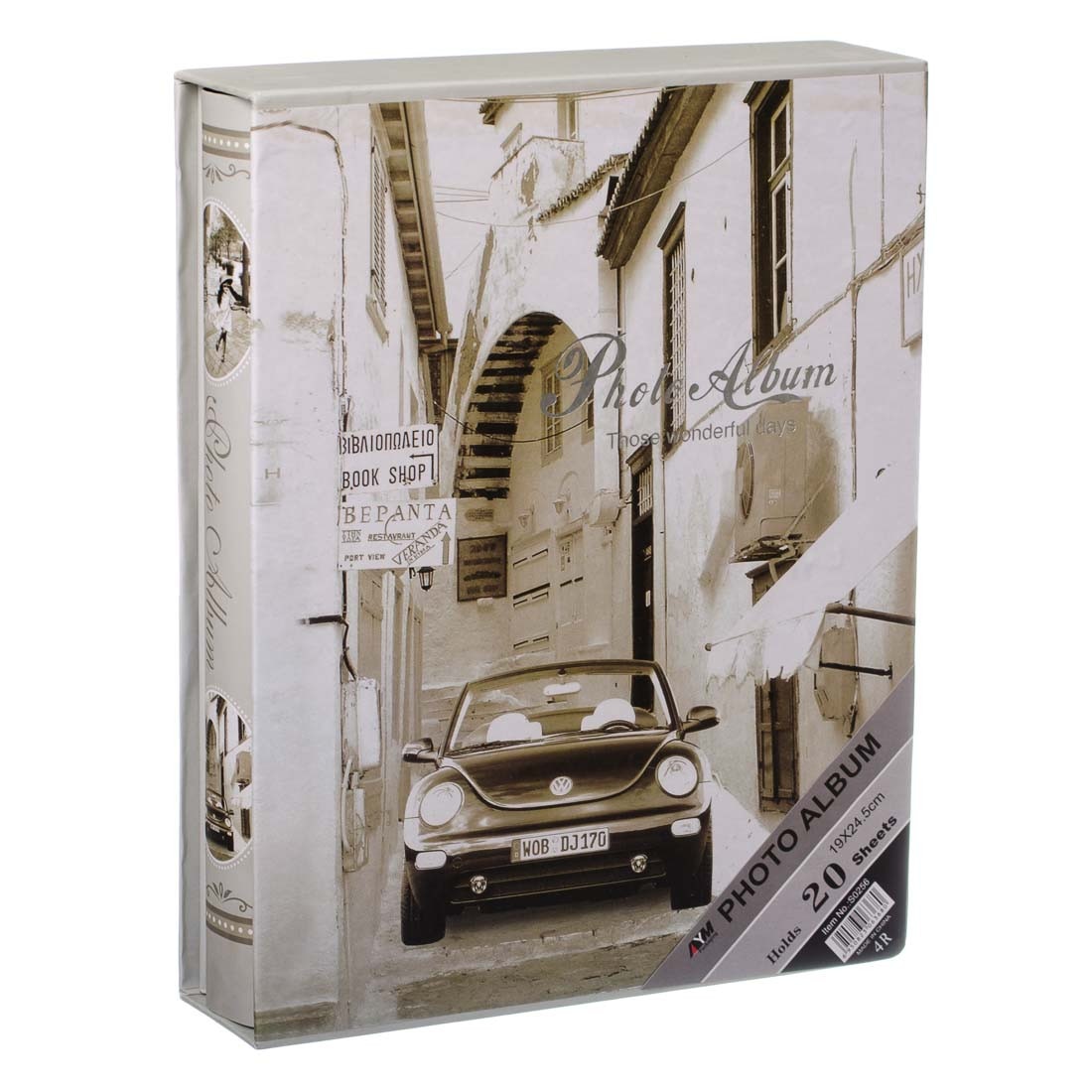 Album foto, 40 pagini, 40 poze 11x15 cm, in cutie de carton, D-ROM