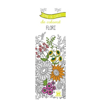 Colorez Semnele Mele de Carte - Flori Colorez Semnele Mele de Carte - Flori
