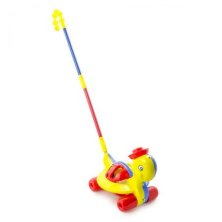 Играчка Костенурка, За бутане, Пластмасова, Многоцветна